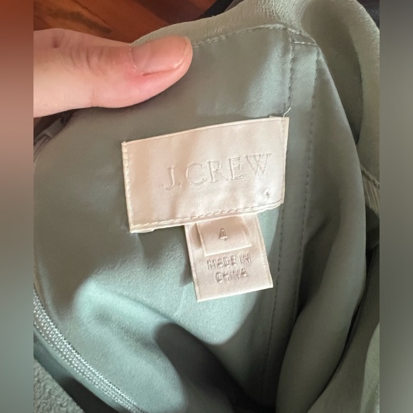 J. Crew bridesmaid dress in “dusty shale” size 4 - Picture 3 of 7